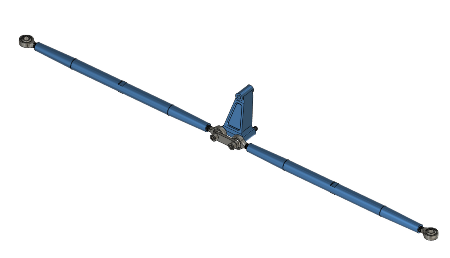 1984-1996 C4 CorvetteBillet Toe Rod Kit