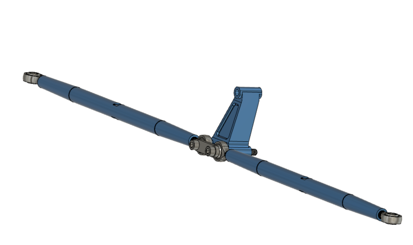 1984-1996 C4 CorvetteBillet Toe Rod Kit